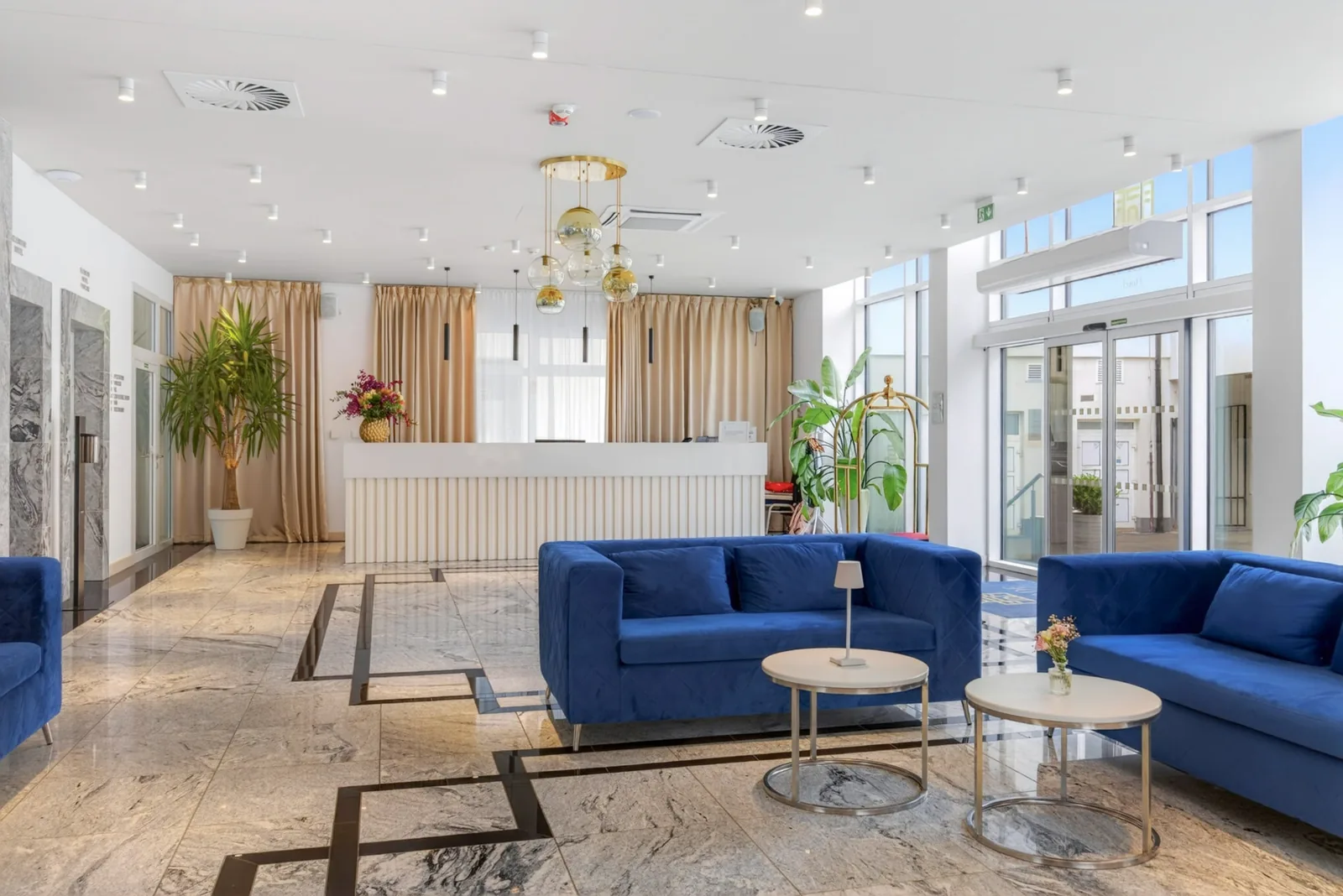 Lobby and reception