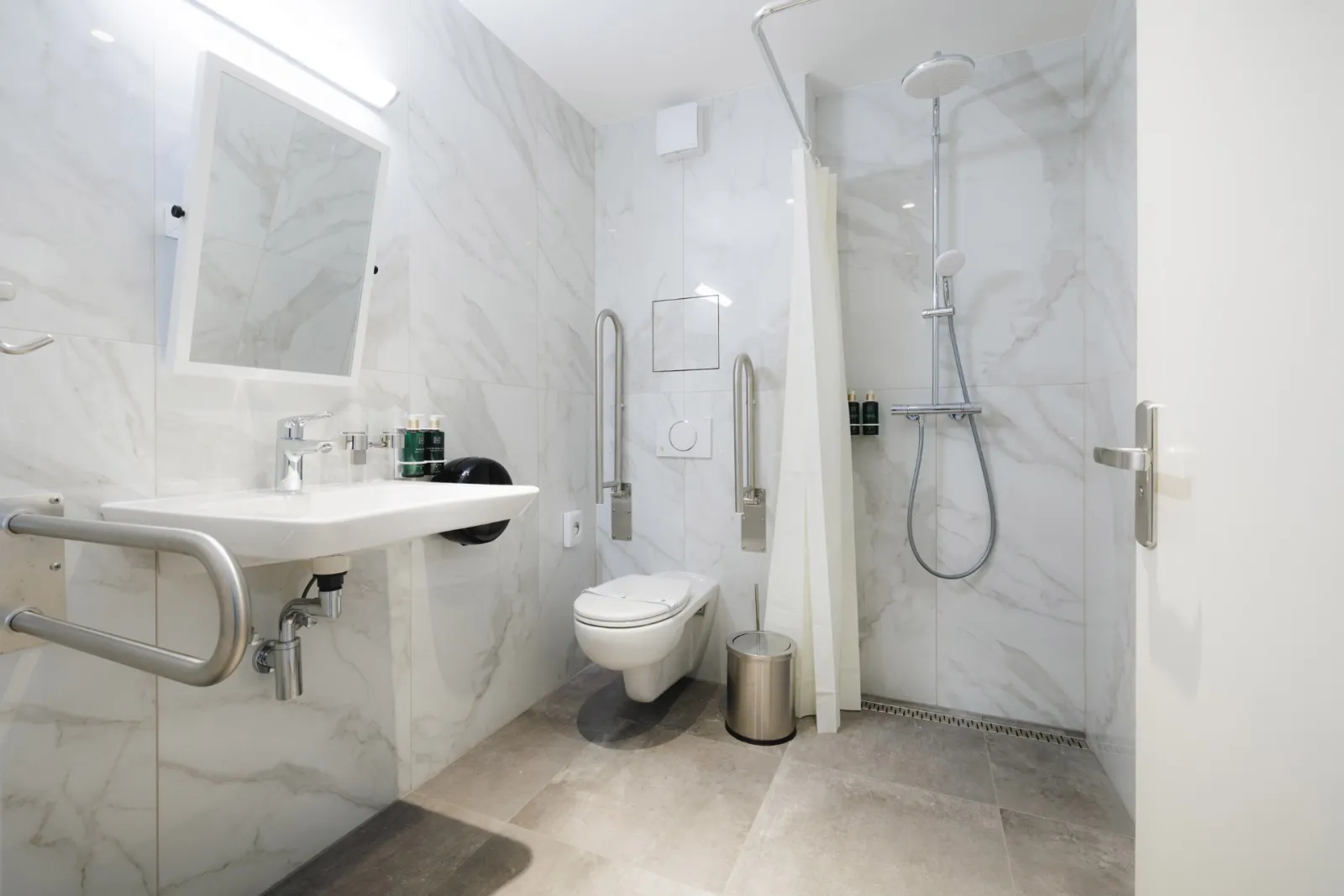 Superior Accessible — accessible bathroom